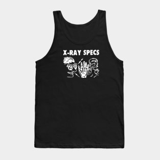 X-Ray Specs Vintage Comic Book ad Graphic Novelty 70s White Tank Top